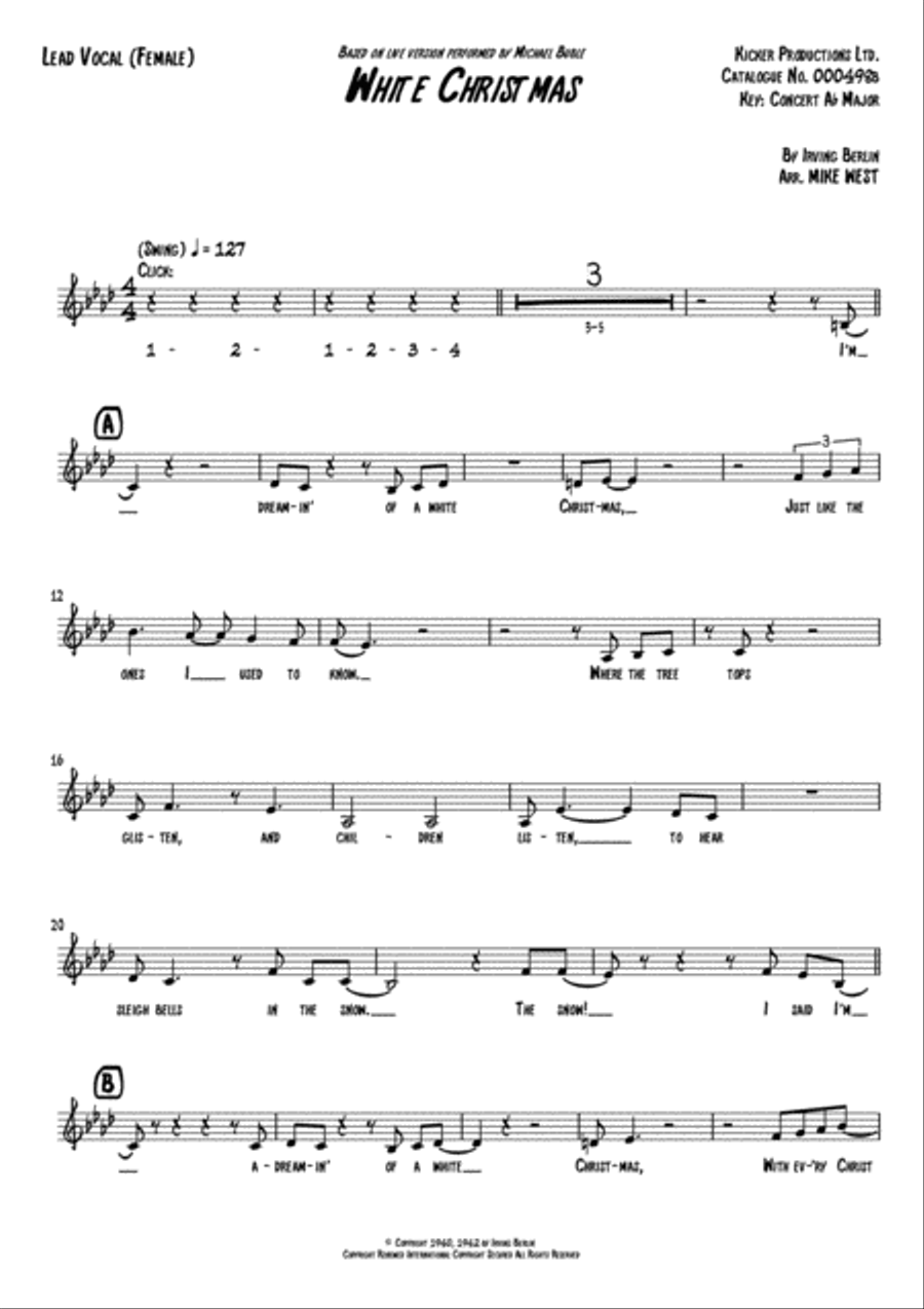 White Christmas White Christmas SA scores gallery preview page 2