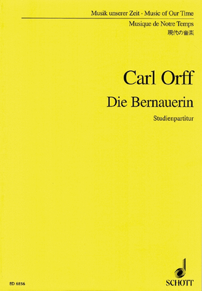 Book cover for Die Bernauerin