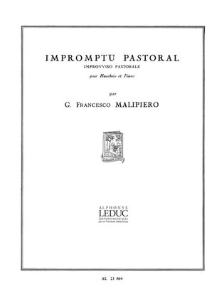 Book cover for Impromptu Pastoral (oboe & Piano)