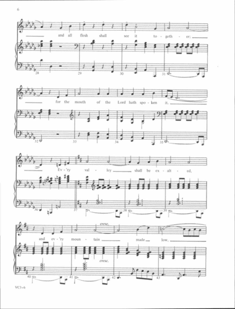 Sacred Songs of John Ness Beck - medium voice Medium Voice scores gallery preview page 4