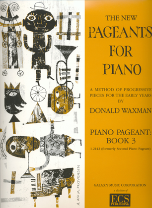 Book cover for The New Pageants for Piano, Book 3