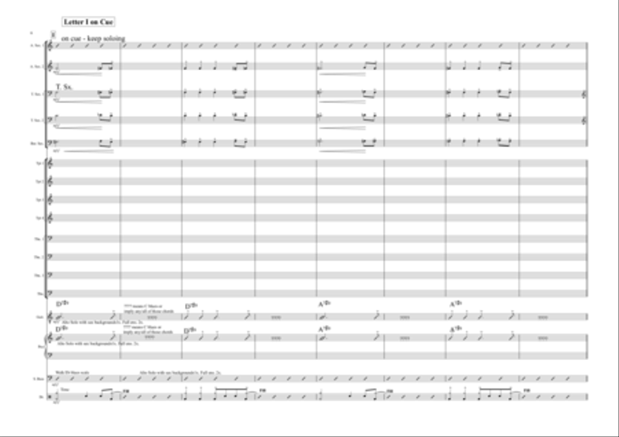 As If Only Jazz Ensemble scores gallery preview page 6
