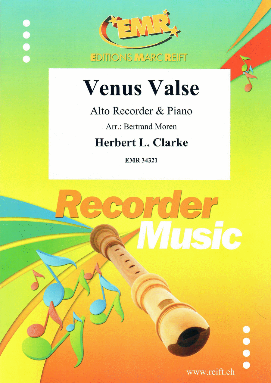 Venus Valse Venus Valse Alto Recorder scores gallery preview page 1