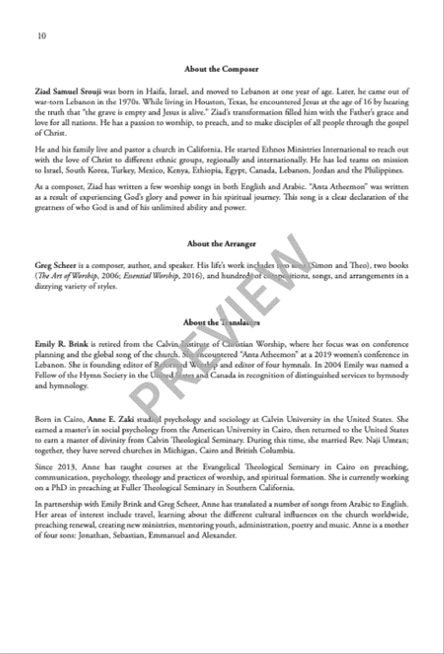Anta Atheemon Anta Atheemon 4-Part scores gallery preview page 11