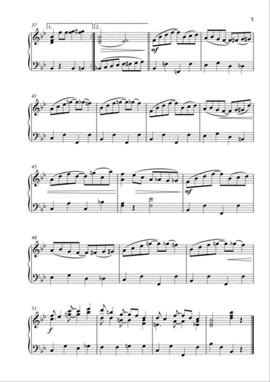 Three Joplin Rags arranged for Easy Piano Solo Easy Piano scores gallery preview page 5