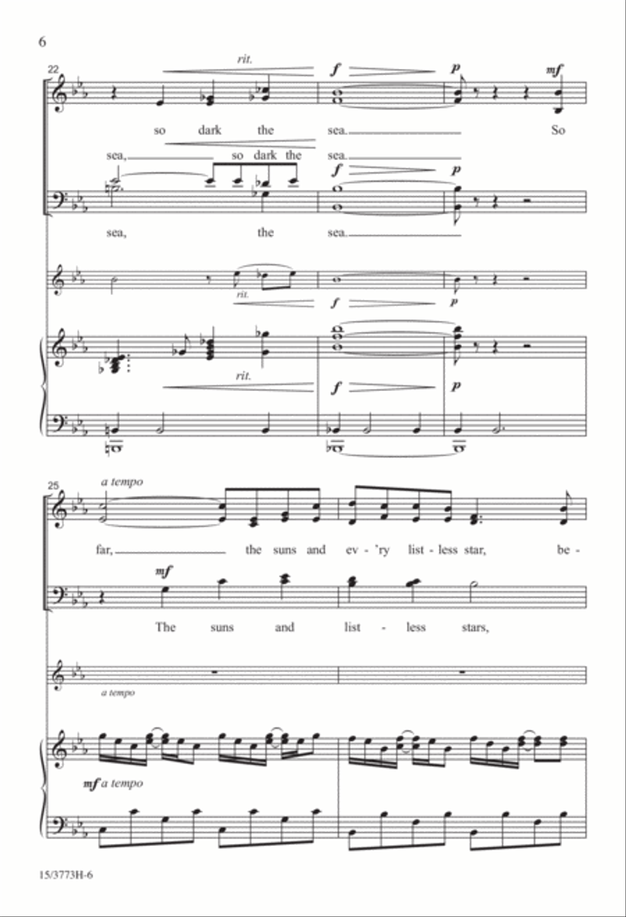 And None but Love 4-Part scores gallery preview page 6