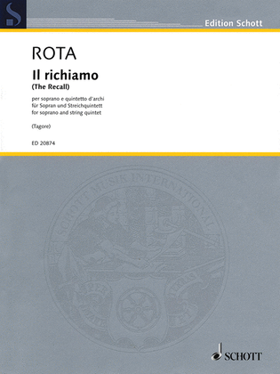 Book cover for Il richiamo
