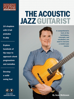 Book cover for The Acoustic Jazz Guitarist