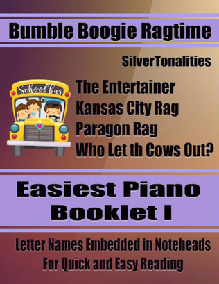 Bumble Boogie Ragtime for Easiest Piano Booklet I