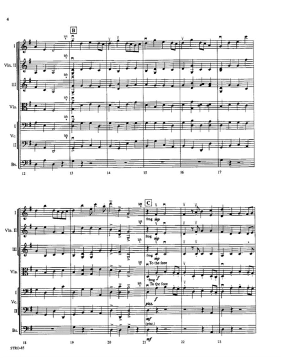 Mock Morris Mock Morris Orchestra scores gallery preview page 3