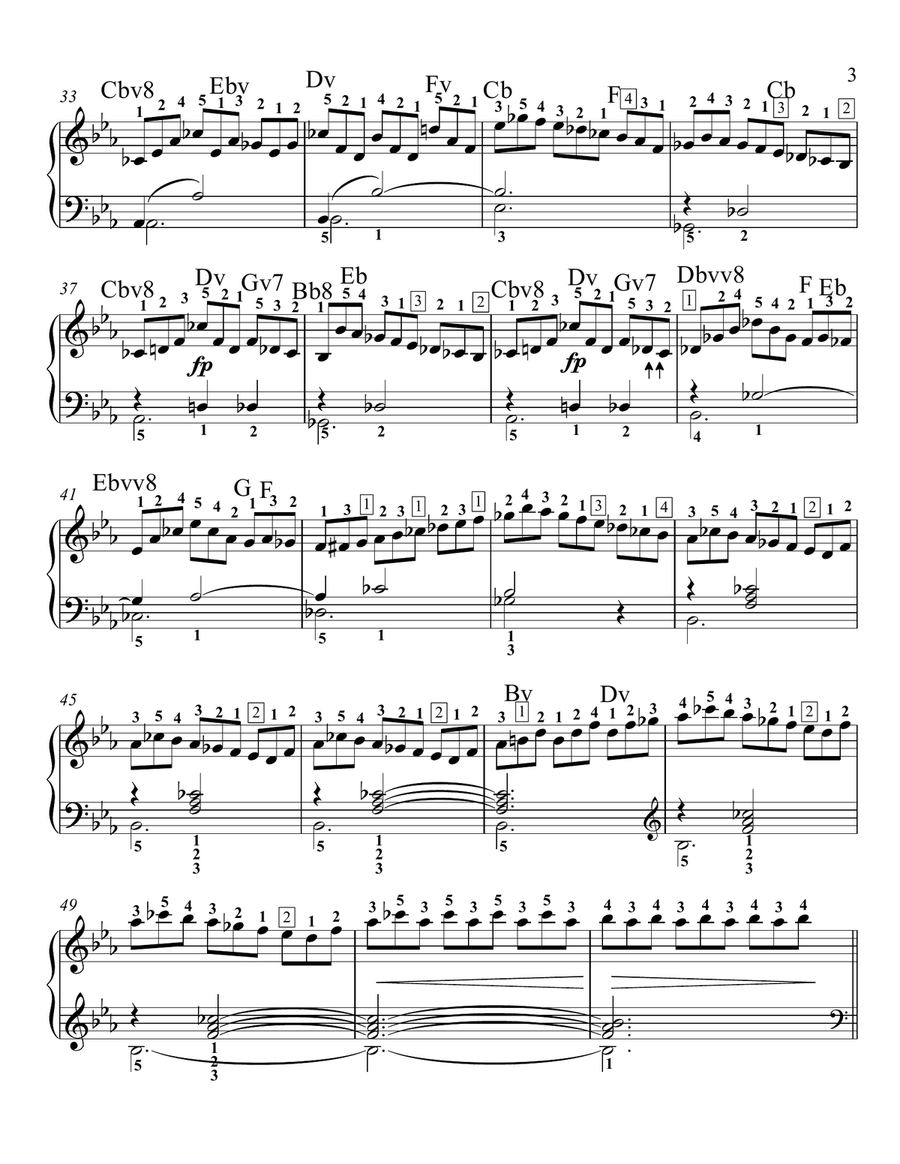 Impromptu, Op 90, No 2 Piano Method scores gallery preview page 3