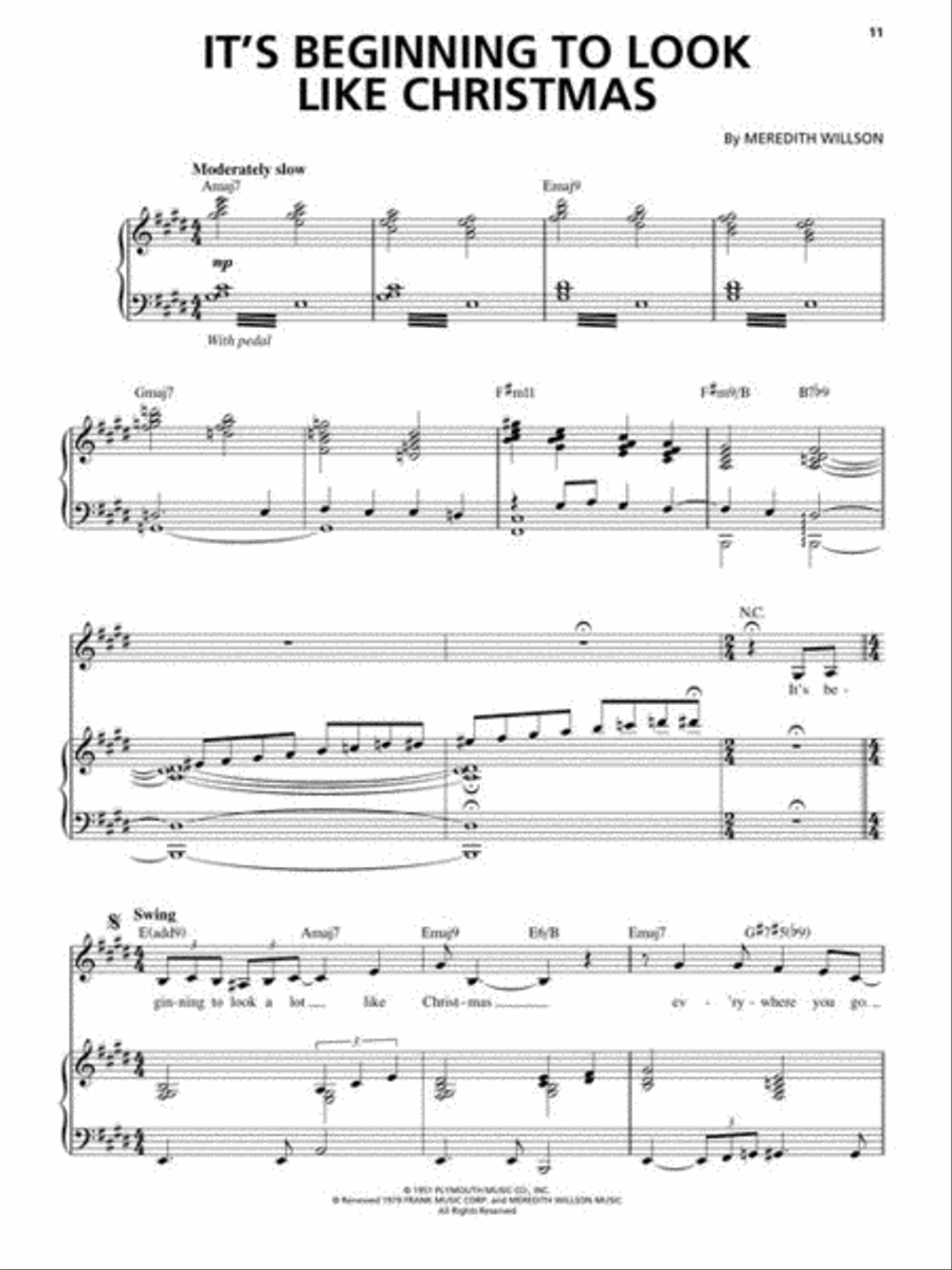 Michael Bublé – Christmas Voice scores gallery preview page 7