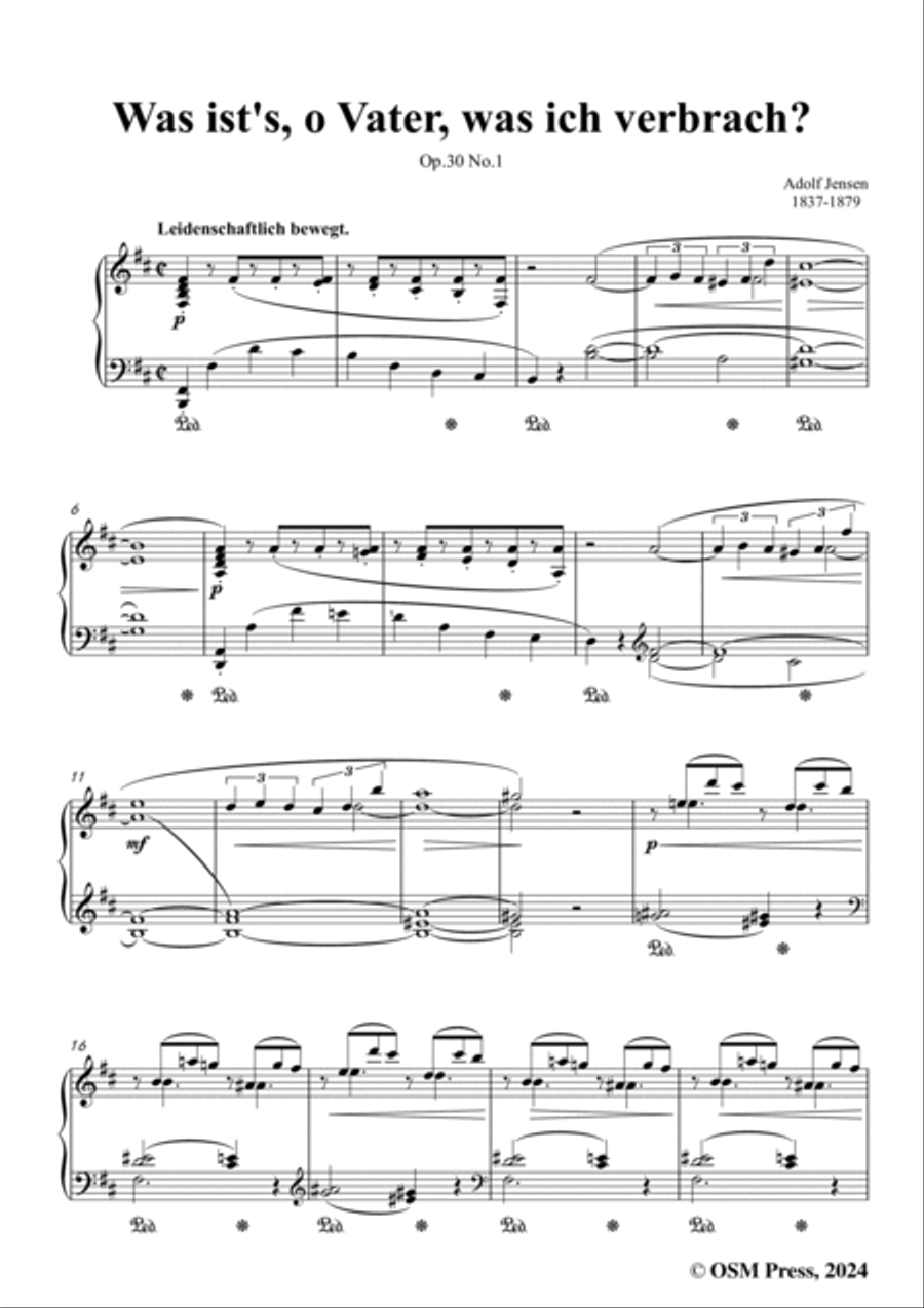 A. Jensen-Was ist's,o Vater,was ich verbrach?,Op.30 No.1,in b minor Voice scores gallery preview page 3