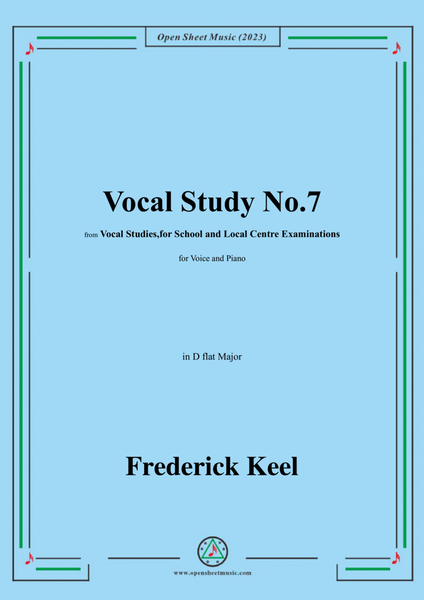 Keel-Vocal Study No.7,in D flat Major image number null