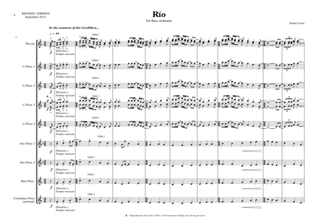 RIO for flute choir