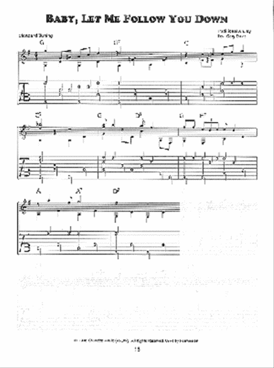 Ragtime Blues Guitar of Rev. Gary Davis Electric Guitar scores gallery preview page 3