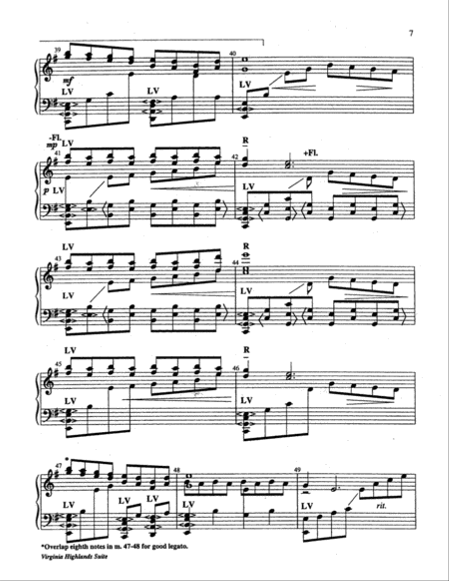 Virginia Highlands Suite 5-Octaves scores gallery preview page 7