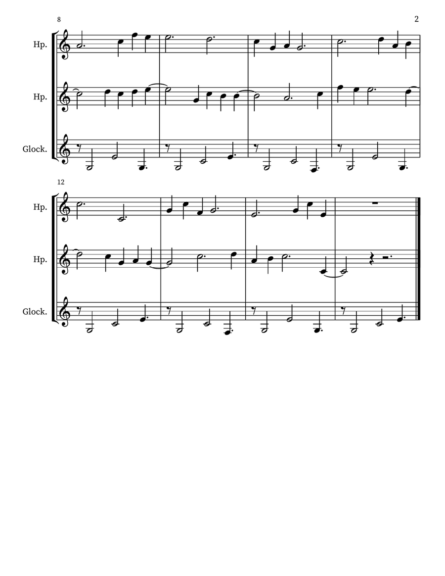 Children's Musing 2 Children's Musing 2 Small Ensemble scores gallery preview page 2