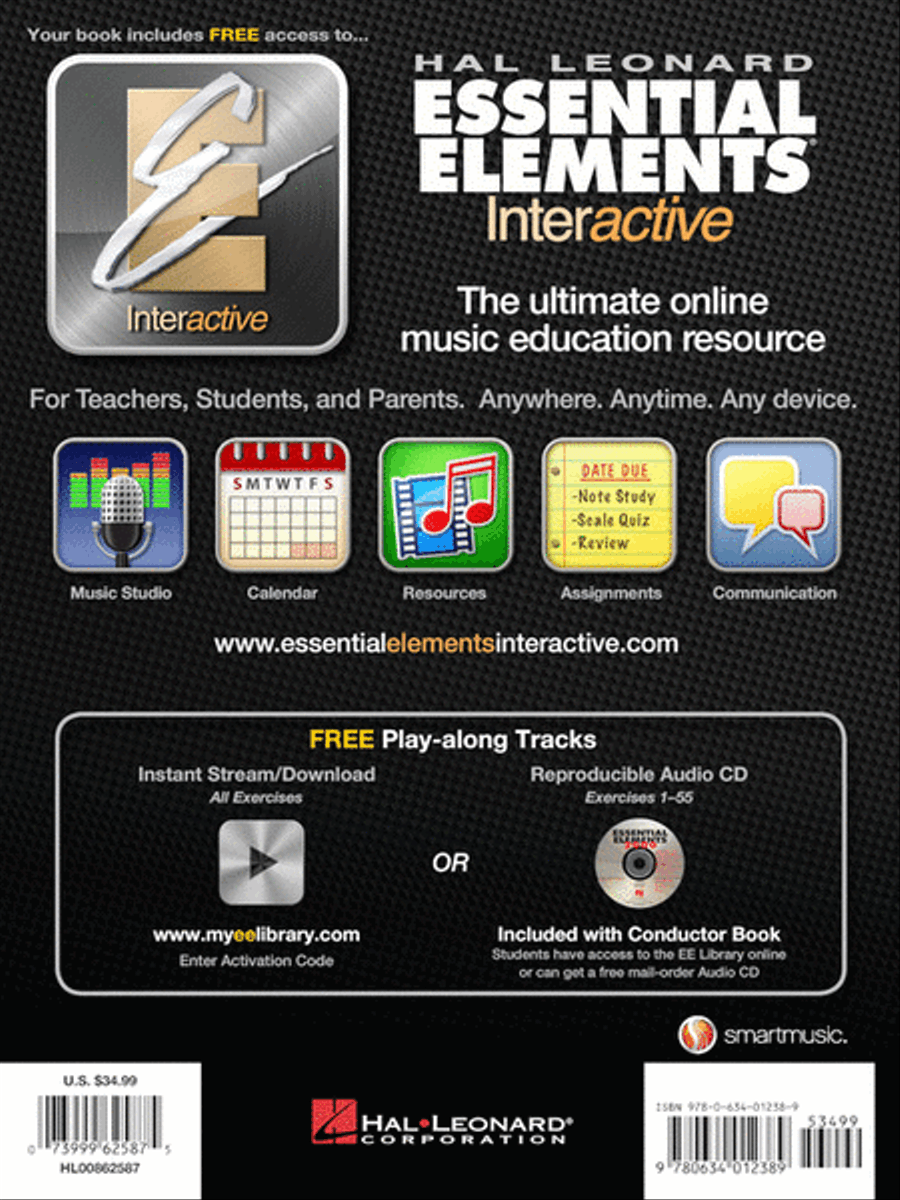 Essential Elements for Band – Book 2 with Online Resources Concert Band Methods scores gallery preview page 9
