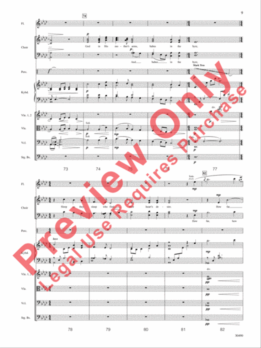 How Far Is It to Bethlehem? Choir scores gallery preview page 10