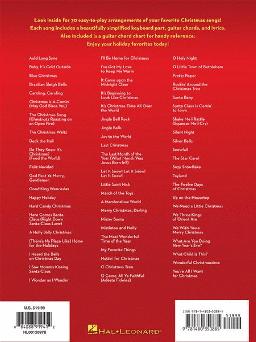 The Easy Christmas Songbook Easy Piano scores gallery preview page 8