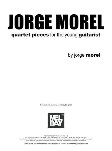 Jorge Morel, Quartet Pieces for the Young Guitarist