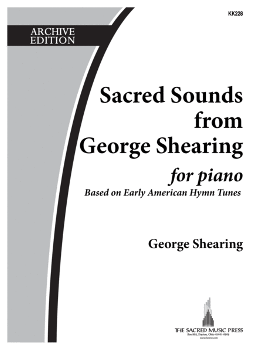Sacred Sounds From George Shearing Piano Solo scores gallery preview page 1