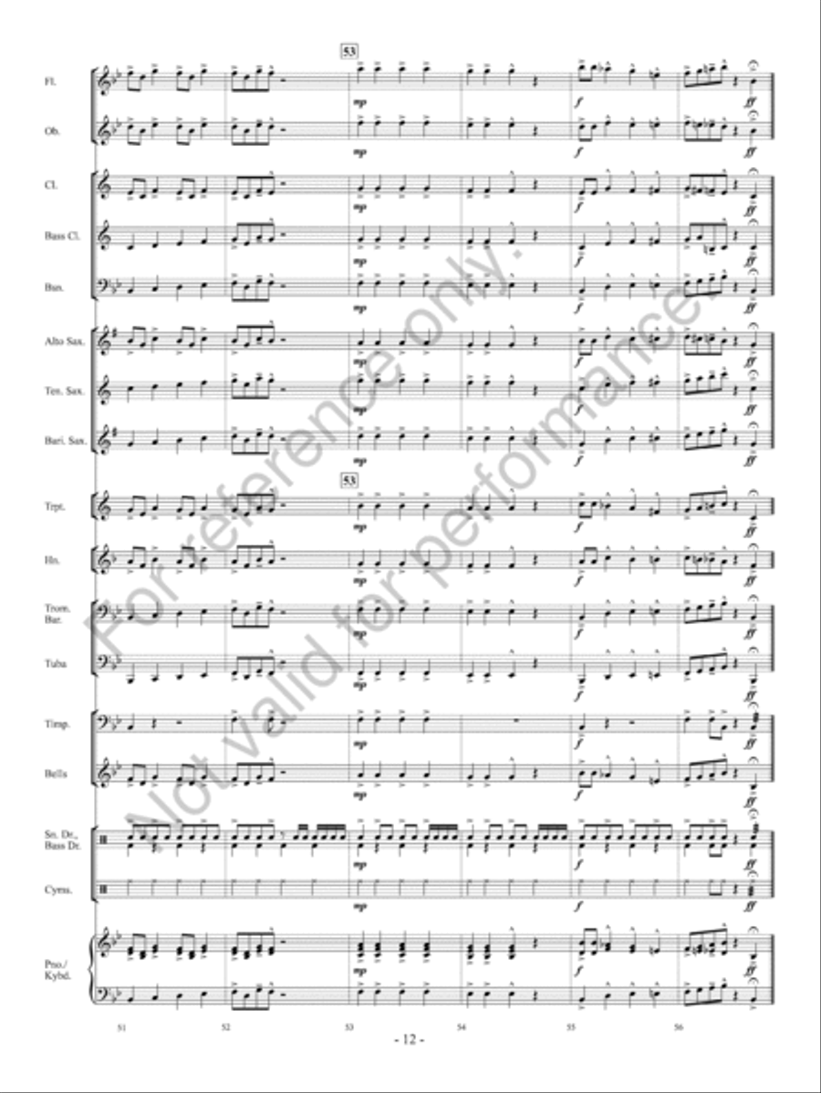 Band Rocks! Concert Band scores gallery preview page 13