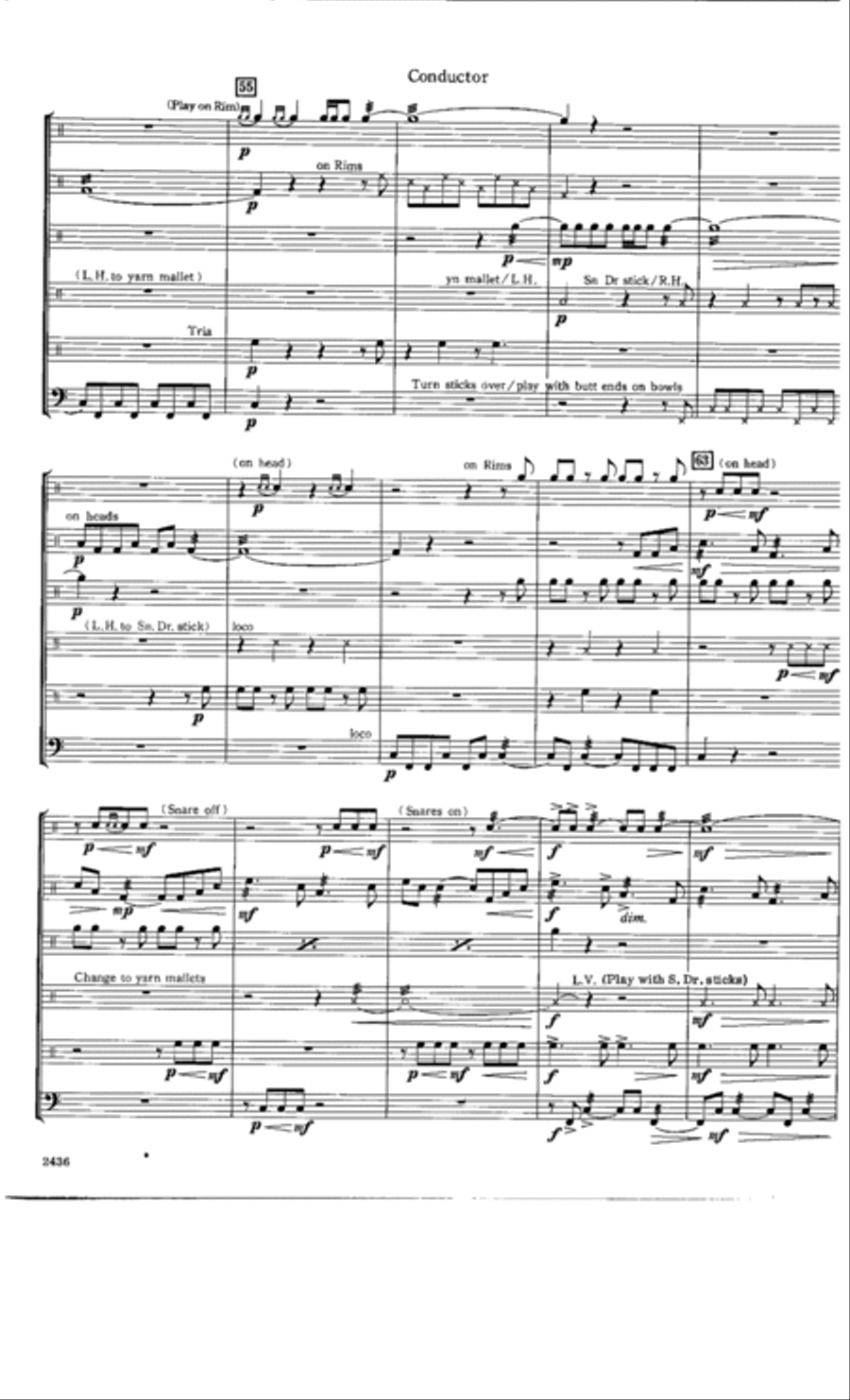 Mosaics Mosaics Percussion Ensemble scores gallery preview page 6