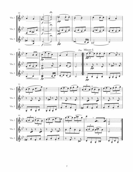 Rosamunde Entr'acte No. 3 (for Three Violins) image number null