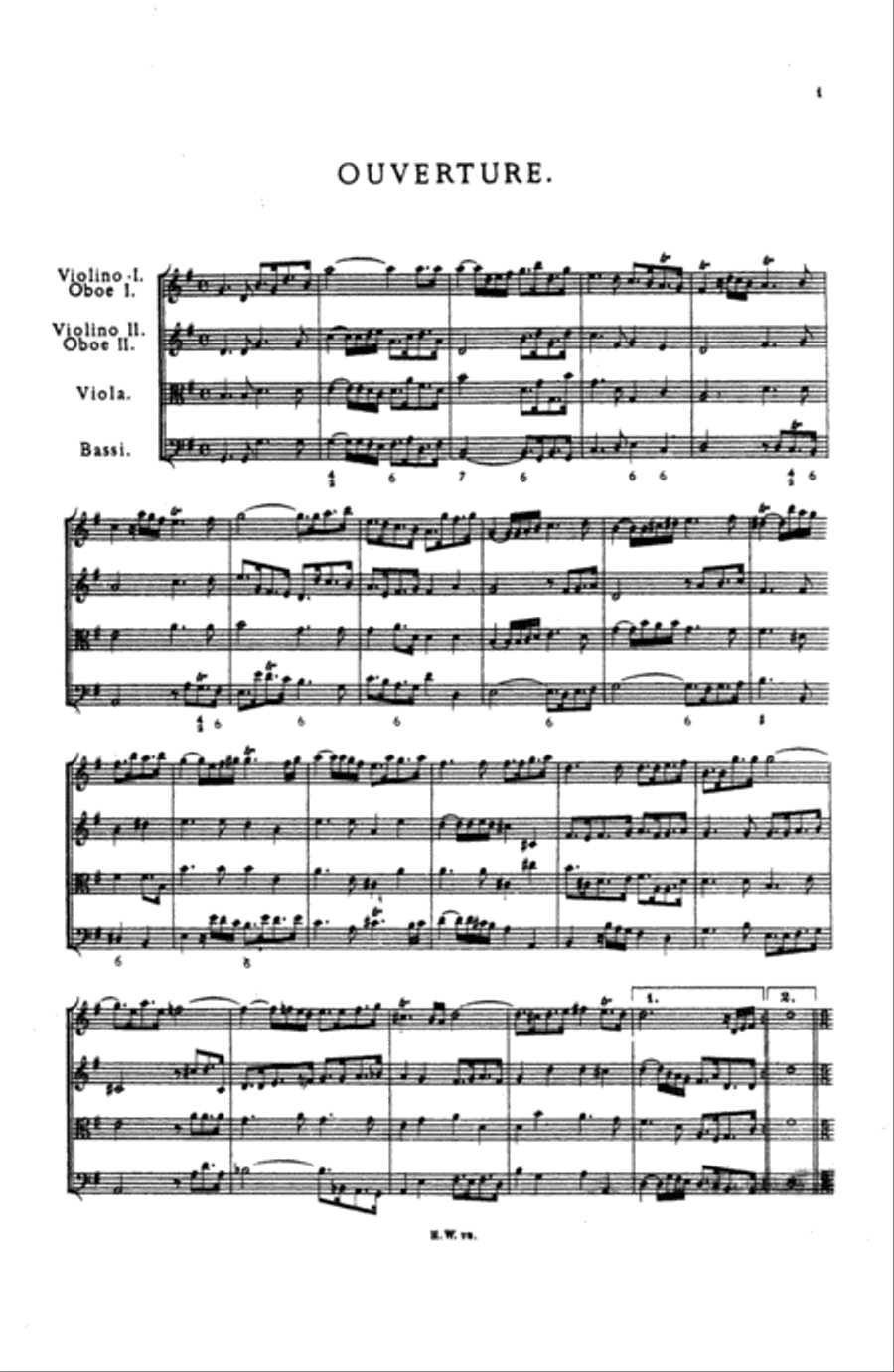 Alessandro (1726) Voice scores gallery preview page 6
