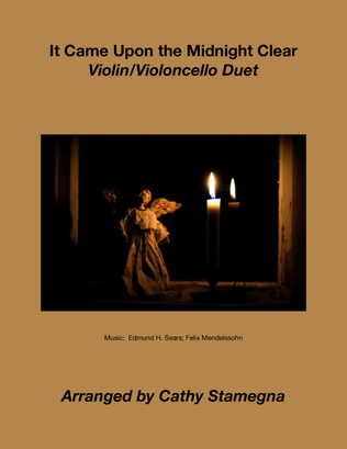 Book cover for It Came Upon the Midnight Clear (Violin/Violoncello Duet)