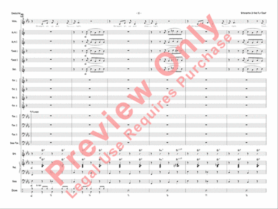 Straighten Up and Fly Right Jazz Ensemble scores gallery preview page 15