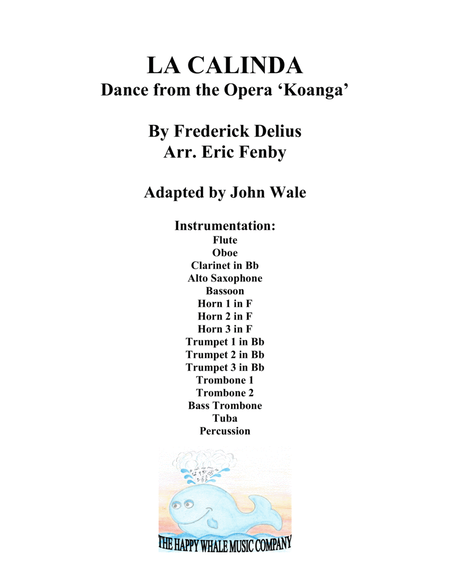 La Calinda, Dance from the Opera 'Koanga'. image number null