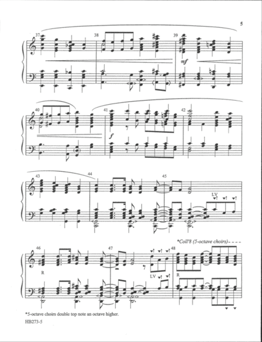 The Day of Resurrection - Sherman Choir scores gallery preview page 5