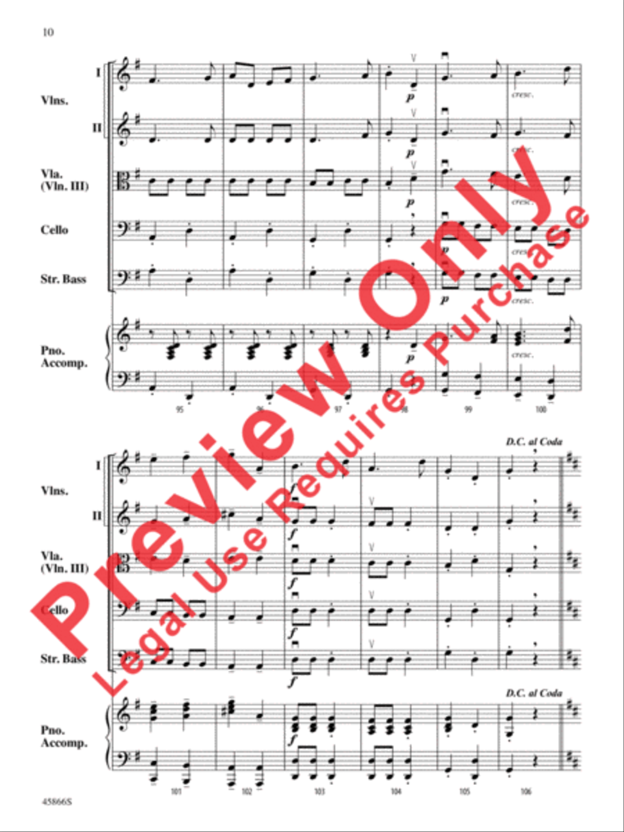 The Polka Dot Polka String Orchestra scores gallery preview page 10