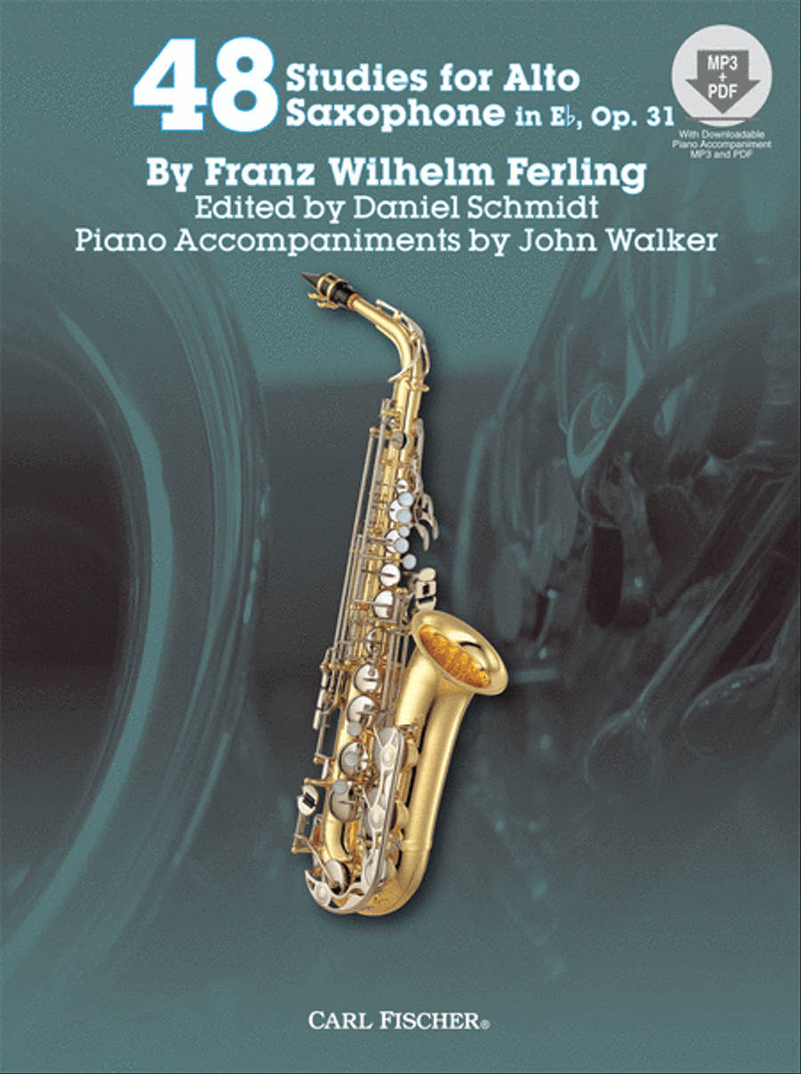 48 Studies for Alto Saxophone in Eb, Op. 31 Alto Saxophone scores gallery preview page 1