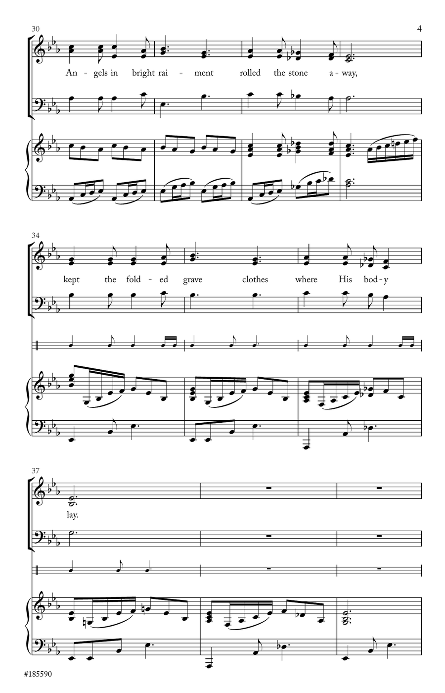 Come Morning (SAB) Come Morning (SAB) 3-Part scores gallery preview page 5