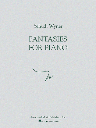 Book cover for Fantasies for Piano