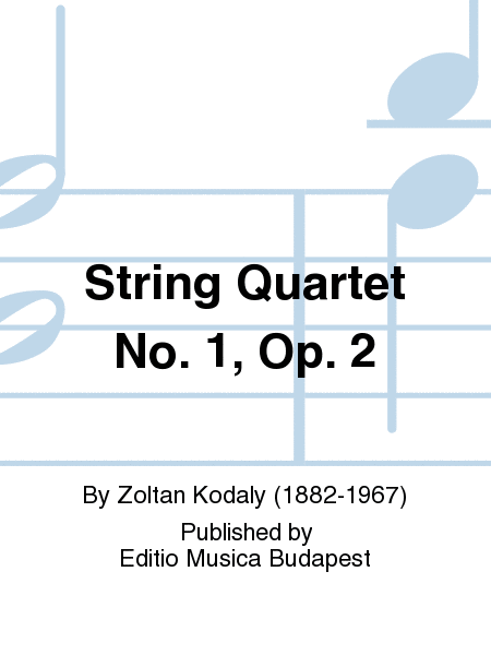 Streichquartett Nr. 1 op. 2