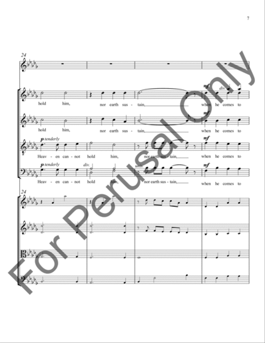 In the Bleak Midwinter (String Ensemble Score/Parts) Choir scores gallery preview page 8