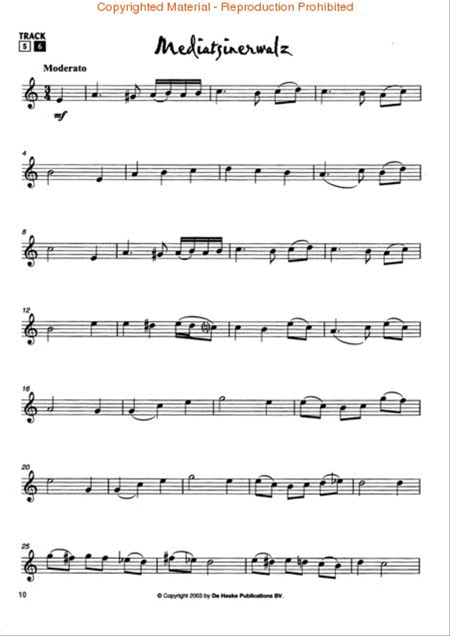 Play Klezmer! Clarinet Solo scores gallery preview page 3