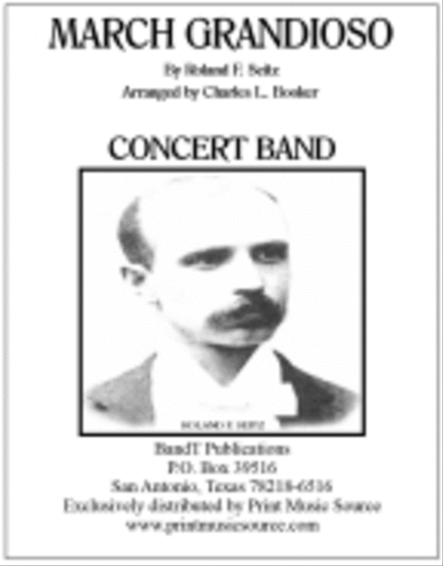 March Grandioso Concert Band scores gallery preview page 1