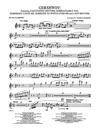 Gershwin! (Medley): 1st B-flat Clarinet