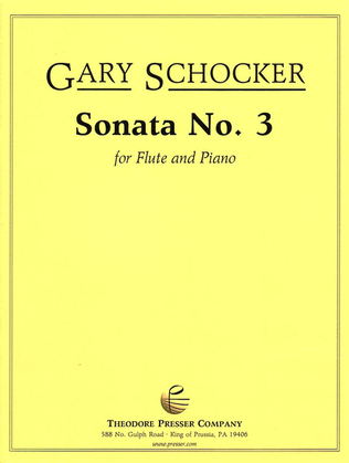 Book cover for Sonata No. 3