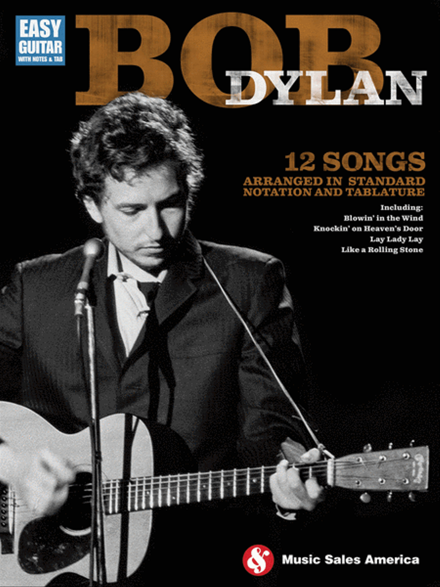 Bob Dylan – Easy Guitar Acoustic Guitar scores gallery preview page 1
