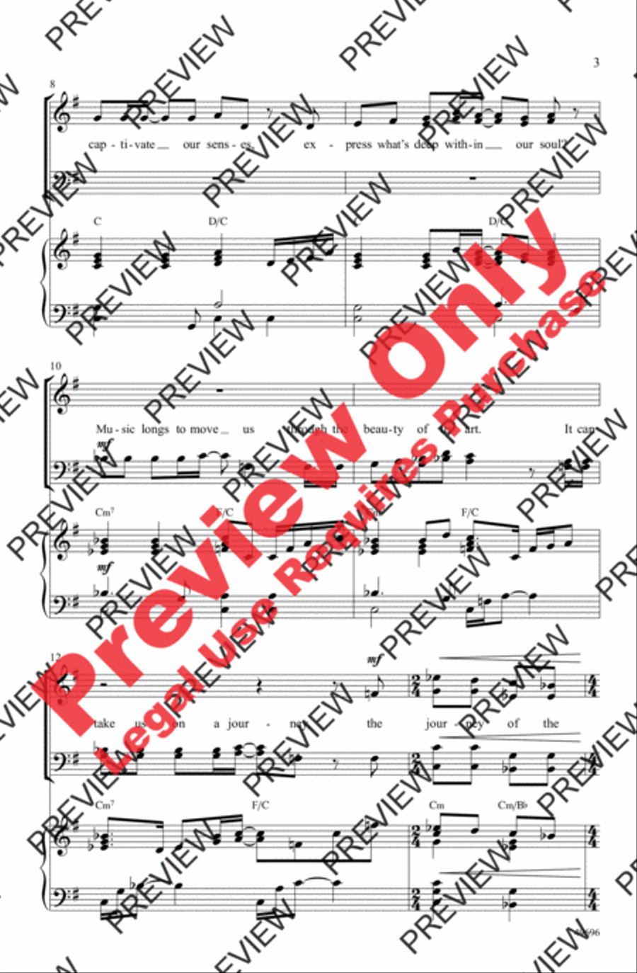 And So We Sing 4-Part scores gallery preview page 3
