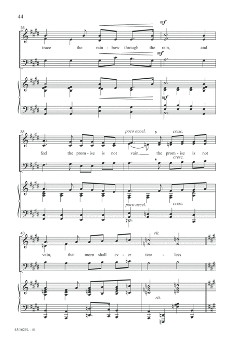 Hymns We Love to Sing, Vol. 2 3-Part scores gallery preview page 44