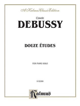Book cover for Douze Études