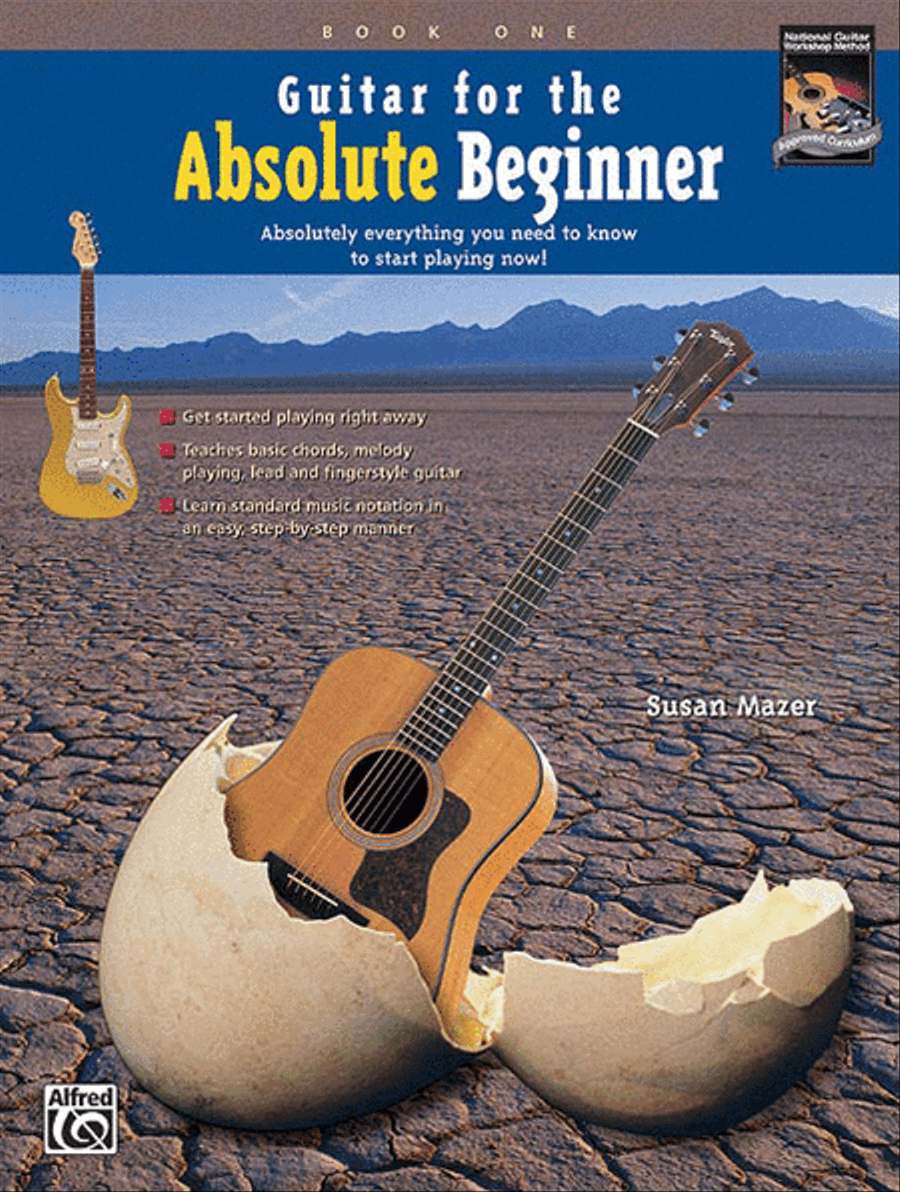 Guitar for the Absolute Beginner, Book 1 Easy Guitar scores gallery preview page 1